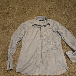 Blue h&m dress shirt